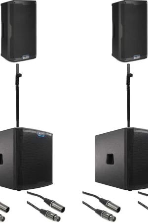 Alto Professional TS412 and TS15S PA